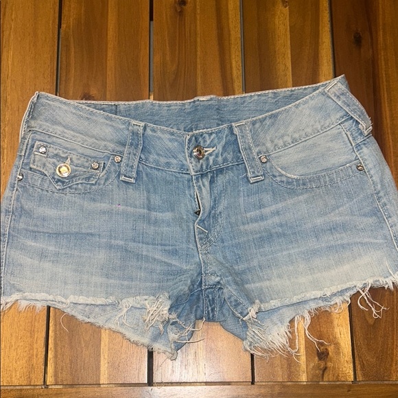 Denim Blue Women's Shorts - Picture 1 of 9